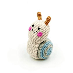 Image showing the Snail Rattle, Cream product.