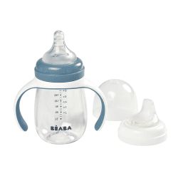 Image showing the 2 in 1 Learning Cup, 210ml, Blue product.