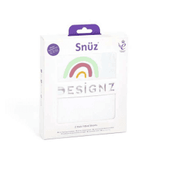 Image showing the Pack of 2 Moses Basket Fitted Sheets, Multi product.