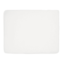 Image showing the Pack of 2 Jersey Bedside Crib Fitted Sheets, 50 x 80cm, White product.