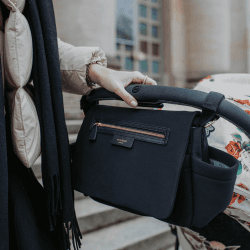 Image showing the Luxe Scuba Stroller Organiser, Black product.