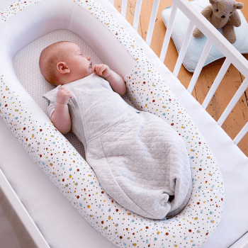 Image showing the Sleep Tight Breathable Baby Nest, Scandi Spot product.