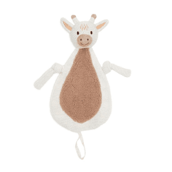Image showing the Giraffe Cuddle Cloth Comforter product.