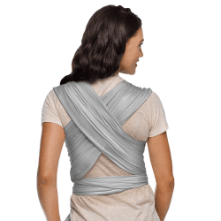 Image showing the Classic Baby Sling Wrap, Grey product.