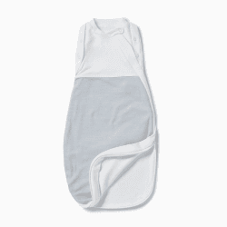 Image showing the Newborn Swaddle Bag, Blue stripe product.