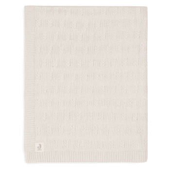 Image showing the Grain Knit Baby Blanket, 75 x 100cm, Oatmeal product.