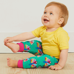 Image showing the Basic Organic Cotton Short Sleeved Bodysuit, 0 - 3 Months, Yellow product.
