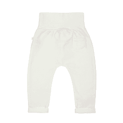 Image showing the Hight Waist Pants GOTS, 3 - 6 Months, Milky product.