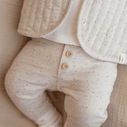 Image showing the Baby Bunny Leggings, 4 - 6 Months, Sand product.