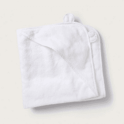 Image showing the Hydrocotton Hooded Towel, 76 x 76cm, White product.