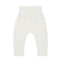 Image showing the Hight Waist Pants GOTS, 3 - 6 Months, Milky product.