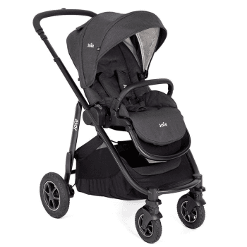 Image showing the Versatrax Pushchair & Carrycot Bundle, Shale product.