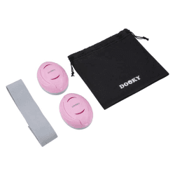 Image showing the Dooky Baby Ear Protection Muffs, 0 - 3 Years, Pink product.