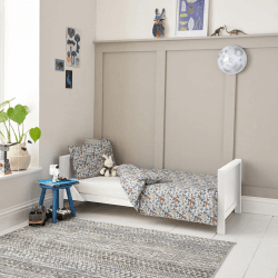 Image showing the Tivoli 2 Piece Cot Bed Nursery Furniture Set, White product.
