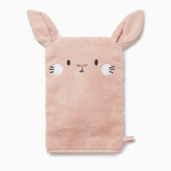 Image showing the Bunny Bath Mitt, Blush product.