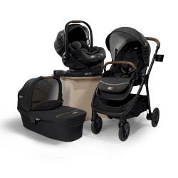 Image showing the Finiti Flex Travel Ready 4 Piece Travel System Bundle, Eclipse product.