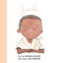 Image showing the Little People, Big Dreams Mahatma Gandhi, White product.