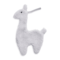 Image showing the Comforter with Dummy Holder Lama, Grey product.