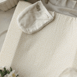 Image showing the Zipped Changing Mat Cover, Daisy Meadow product.