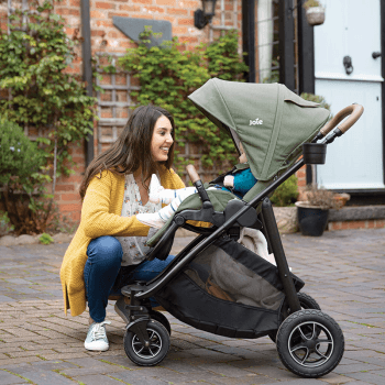 Image showing the Versatrax Pushchair & Carrycot Bundle, Laurel product.