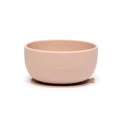 Image showing the Silicone Suction Bowl, Ash Rose product.