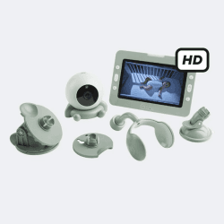 Image showing the YOO Go Plus Portable HD Video Baby Monitor, 5", Green product.