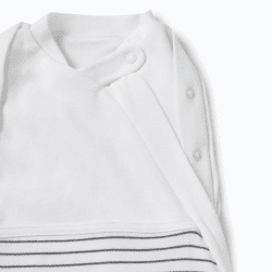 Image showing the Newborn Swaddle Bag, Grey Stripe product.