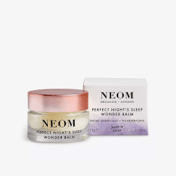 Image showing the Scent to Sleep Perfect Night's Sleep Wonder Balm, 12g, White/Purple/Pink product.