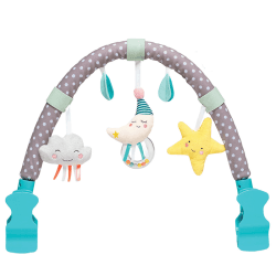 Image showing the Mini Moon Pushchair Play Arch, Grey product.