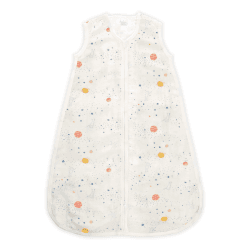 Image showing the Boutique Silky Soft Bamboo Sleeping Bag, 1.0 Tog, 0 - 6 Months, Stargaze product.