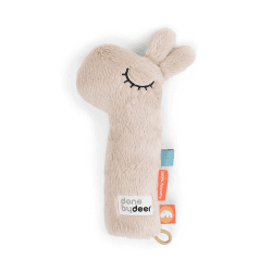 Image showing the Lalee Sqeaker Rattle, Sand product.