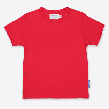 Image showing the Basic Organic Cotton T-Shirt, 3 - 6 Months, Red product.