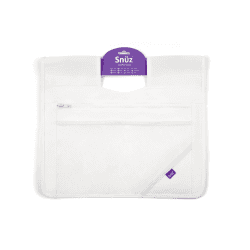 Image showing the SnuzPod4 Bedside Crib Storage Pocket, White product.