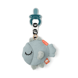 Image showing the Puffee Cozy Comforter with Dummy Holder, Blue product.
