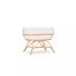 Image showing the Aria Rattan Crib, Rattan product.