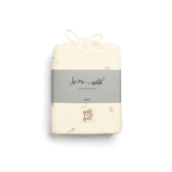 Image showing the Born To Be Wild Safari Cot Bed Fitted Sheets 2 Pack, Multi product.
