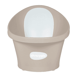 Image showing the Baby Bath with Plug, Taupe product.