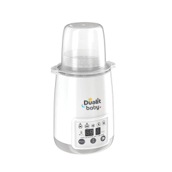 Image showing the Single Bottle Warmer, White/Grey product.