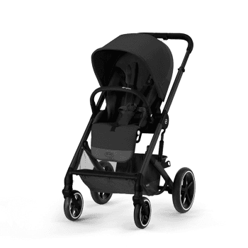 Image showing the Balios S Lux Pushchair, Black/Moon Black product.