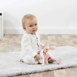 Image showing the Peter Rabbit Flopsy Bunny Comfort Blanket, Multi product.