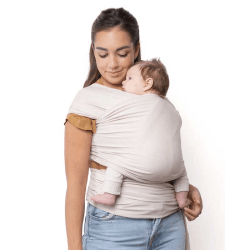 Image showing the Serenity Baby Wrap, Organic Stone product.
