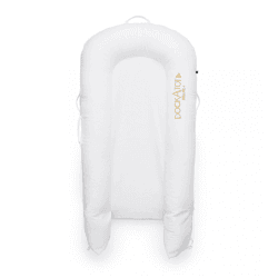Image showing the Deluxe+ Dock Baby Nest, Pristine White product.