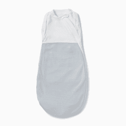 Image showing the Newborn Swaddle Bag, Blue stripe product.