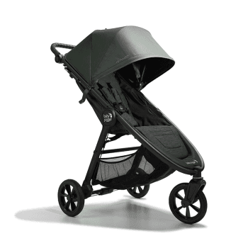 Image showing the City Mini GT2 3-Wheel All Terrain Pushchair, Briar Green product.