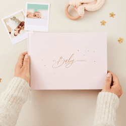 Image showing the My Baby Memory Journal, Blush product.