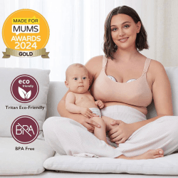 Image showing the M6 Double Breast Pump, Cozy Red product.