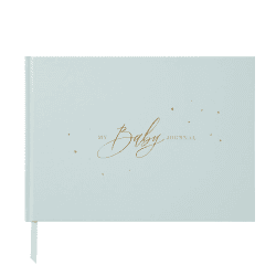 Image showing the My Baby Memory Journal, Aqua product.