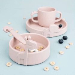 Image showing the Elphee Peekaboo Plate, Powder product.
