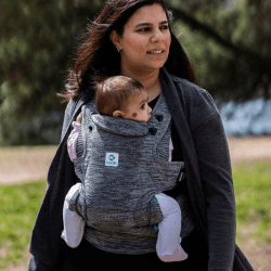 Image showing the Baby Carrier & 12 Month App Subscription, Cool Grey product.