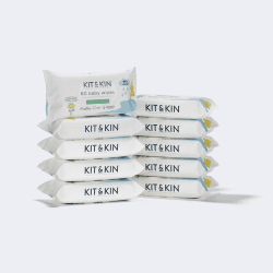 Image showing the 10 Pack Bundle Biodegradable Baby Wipes product.